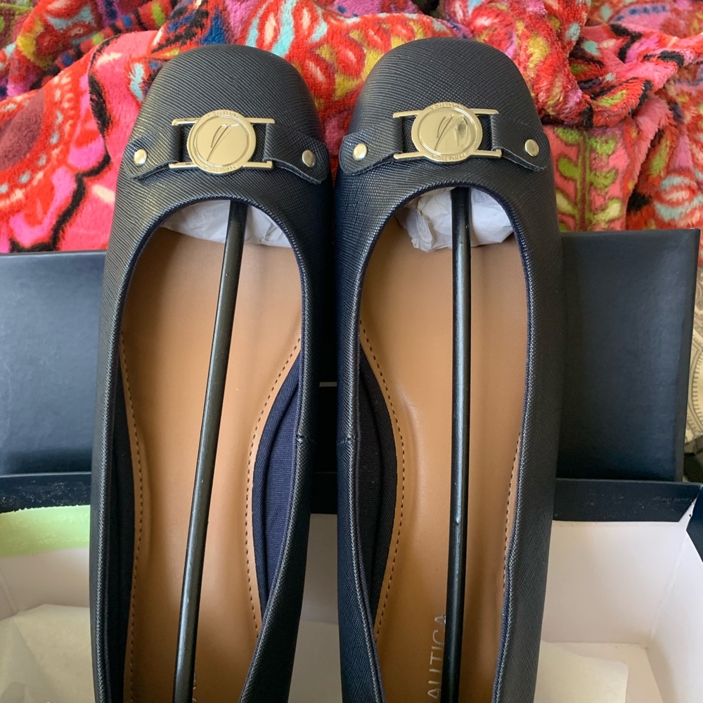 Nautica Navy Ballet Flat